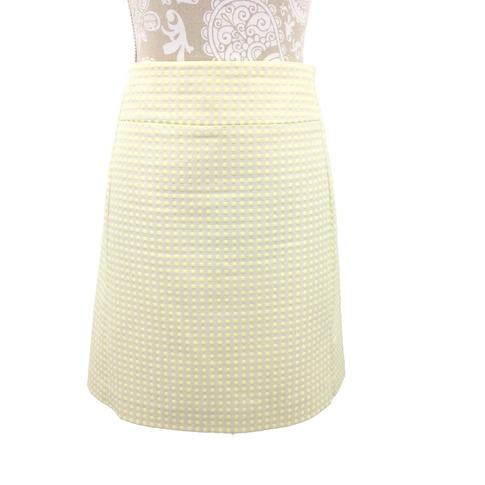 Ann Taylor Loft Womens Skirt  Size 12p Cream Yello